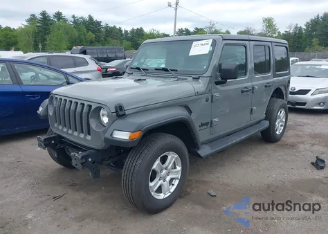 2023 Jeep Wrangler 4-Door Sport S 4X4 from USA, damaged, VIN 1C4HJXDG2PW531904
